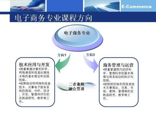 电子商务专业交叉学科