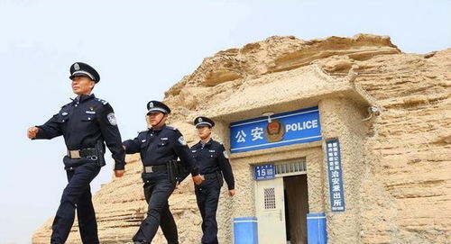 罗布泊边缘的“窑洞派出所”又火了